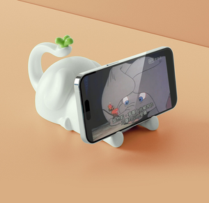 Veilleuse en silicone en forme d'éléphant mignon pour enfants, avec variateur d'intensité, minuterie de 30 minutes, rechargeable par USB, lampe de chevet douce pour chambre à coucher et chambre d'enfant - Product Image 6