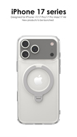 Funda trasera para iPhone 17 Pro Max con soporte de rotación de 360 grados para iPhone 16 pro Max