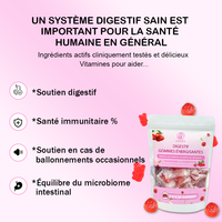 Gummies de collagène pour la prise de poids, marque privée OEM/ODM, avec extraits végétaux, gummies digestifs