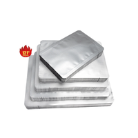 Poche de papier d'aluminium de cornue faite sur commande directe d'usine emballant les sacs sous vide de papier d'aluminium de cornue à haute température pour la viande de poisson