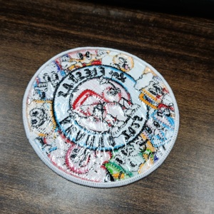 Designer Large Iron-On Cloth <strong>Patches</strong> With Custom Logo Brand Embroidery Custom Badges For Clothing - Product Image 3