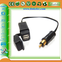 5V 2A USB 12V voiture électronique accessoires mâle à femelle allume-cigare adaptateur convertisseur numérique briquet pièces