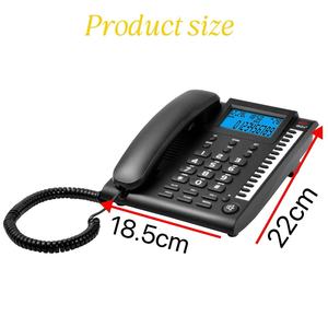 Teléfono con Cable de Venta Caliente con Multifunción, con Pantalla de Identificación de Llamadas y Funciones de Memoria de Llamadas para Uso en Oficina y Escritorio - Product Image 4