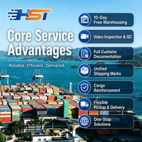 Service d'expédition de conteneurs de fret surdimensionnés 20GP 40HQ par agent maritime : Expédition LCL FCL par voie maritime