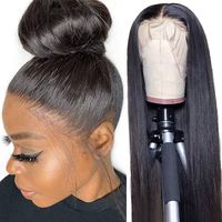 Wig rambut manusia depan renda 360 murah Wig rambut keriting Brasil Remy Wig rambut manusia depan renda penuh 360 Brasil grosir