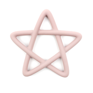 2026 Nuevo Diseño Multicolor Pentagrama Juguete de Silicona para Bebé Libre de BPA Grado Alimenticio Anillo de Dentición para Alimentar y Amamantar Bebés - Product Image 3