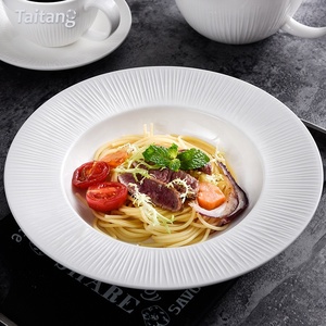 ¡Fabricante blanco <span class=keywords><strong>en</strong></span> Stock plato! <span class=keywords><strong>Restaurante</strong></span> de la cena de cerámica de porcelana Oval platos de cena para <span class=keywords><strong>restaurante</strong></span> - Product Image 5