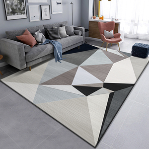 2025 moquette in poliestere moderna su misura modello astratto fatto a macchina tappeti per uso domestico per soggiorno divano camera da letto rivestimenti per pavimenti - Product Image 5
