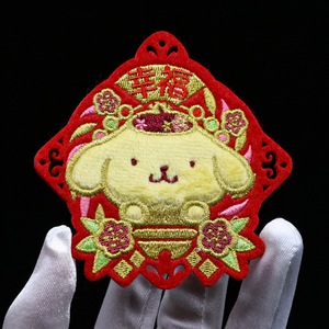 カスタムパッチ 衣類ロゴ 刺繍パッチ フロッキング織ラベル 国旗 個人バッジ アイロン接着/縫い付け 帽子/キャップ/ネーム用 - Product Image 2