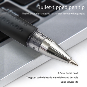 Penne Gel Q7 di Grande Capacità |   Punta di ricambio in carburo di tungsteno da 0,5 mm con <span class=keywords><strong>inchiostro</strong></span> blu/rosso, in plastica, <span class=keywords><strong>per</strong></span> uso in ufficio e scuola (confezione bulk) - Product Image 6