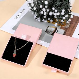 Boîtes d'emballage pour bijoux artisanales avec logo personnalisé, écologiques, luxueuses, petites boîtes cadeaux en papier pour bijoux - Product Image 5