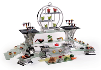 Présentoir pour hôtel Fournitures pour restaurant Équipement pour cafétéria Présentoir pour thé de l'après-midi Présentoir pour buffet de banquet