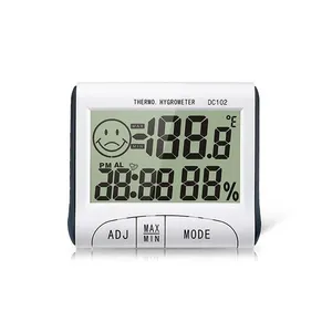 OEM LCD תצוגת מיני מדחום טמפרטורת מד מדדי לחות לחדר ביתי