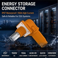 Lithium-Batterie-Anschlussklemme Kupfer-Energiespeicher-Anschluss Hochleistungsverbinder 1500V Crimpverbinder 120A 100A 70A