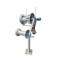Offre Spéciale hydraulique filet de pêche chalut bateau de pêche treuil hydraulique grand tracteur filet de pêche transporteur
