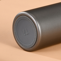 Mug isotherme en titane anti-transpiration personnalisé, portable, pour le voyage et le bureau, sans BPA, bouteille isolée sous vide, maintien thermique de 6 à 12 heures