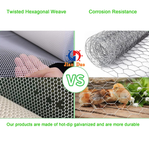 Jaring Kawat Heksagonal Galvanis Celup Panas 3/4 inci untuk Perangkap Ikan Lobster - Product Image 4