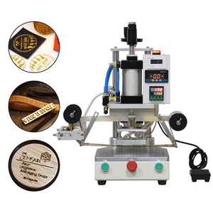Machine de marquage à chaud pneumatique pour logos en cuir, machine de gaufrage, machine de marquage à chaud spéciale pour fabricants - Product Image 1