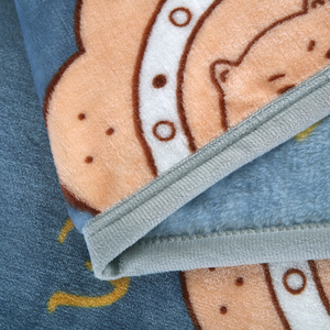 Super doux reine <span class=keywords><strong>roi</strong></span> taille flanelle polaire jeter <span class=keywords><strong>couverture</strong></span> 100% Polyester confortable peluche Lions imprimé dessin animé pour l'hiver non tissé - Product Image 5