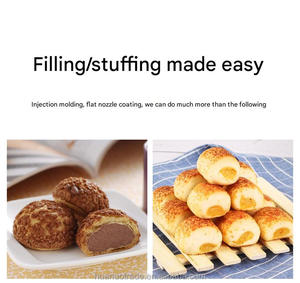 Iniettore Automatico di Crema per Torte <span class=keywords><strong>e</strong></span> Pasticceria, Attrezzatura Industriale per Riempimento ad Alta Capacità 220V, Nuova Macchina per Riempimento di <span class=keywords><strong>Pane</strong></span> <span class=keywords><strong>e</strong></span> Dolciumi - Product Image 6