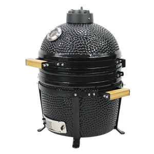 Hot Selling 15 Inch <strong>Mini</strong> Kamado Clay Tandoor Oven Tabletop Barbeque Machine Portable <strong>Charcoal</strong> <strong>Grill</strong> - Product Image 3