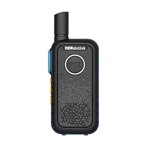 Mini Long Distance Restaurant Walkie Talkie Thin Light Portable Security Intercom Sturdy Drop-Resistant Handheld Two Way Radio