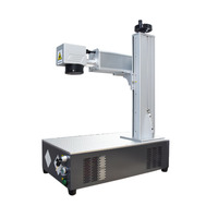 Marqueur laser à fibre portable haute précision pour la gravure et le marquage des métaux, de l'acier au carbone, du cuivre et du laiton