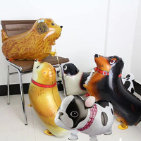 Ballons animaux de marche ballons pour chiens de compagnie chiot chiens fournitures de fête d'anniversaire enfants ballons thème Animal décoration de fête d'anniversaire