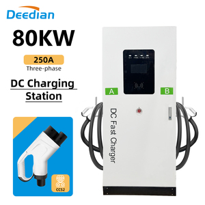 เครื่องชาร์จรถยนต์ไฟฟ้า Deedian 120KW แบบ CCS2 ชาร์จเร็ว ได้รับการรับรองมาตรฐาน CE ทนทานระดับ IP54 รองรับแรงดันไฟฟ้าขาเข้า 380V พร้อมสายเคเบิลยาว 5 เมตร เหมาะสำหรับใช้งานเชิงพาณิชย์ - Product Image 1