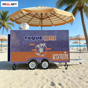 Remolque de Comida Rápida Personalizado DOT CE, Totalmente Equipado para Negocios de Helados, Hot Dogs y Otros, Ideal para ODM - Product Image 2
