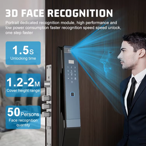 Hotsale tuya Wifi kiểm soát kỹ thuật số Hợp kim nhôm vân tay khó<span class=keywords><strong>a</strong></span> <span class=keywords><strong>c</strong></span>ử<span class=keywords><strong>a</strong></span> 3D nhận dạng khuôn mặt Palm tĩnh mạch thông minh khó<span class=keywords><strong>a</strong></span> <span class=keywords><strong>c</strong></span>ử<span class=keywords><strong>a</strong></span> - Product Image 5