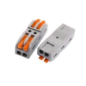 NUEVO Terminal de Conexión Rápida <span class=keywords><strong>2</strong></span> en <span class=keywords><strong>2</strong></span> Salidas, Conector de Cable Multifuncional Tipo Empuje, Unión a Tope, Divisor de Dos Posiciones - Product Image 4