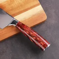 Couteau à découper de 7 pouces avec manche en résine