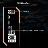 Motherboard B550M DS3H R2 Mendukung CPU AMD 9600X/9700X/7500 Untuk Penggunaan Desktop Baru
