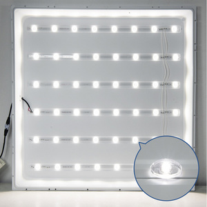 Fábrica Venda 600X600 Escritório Slim Frame Back-Lit <span class=keywords><strong>Led</strong></span> Flat Panel Luz Embutida Placa De Silicato De Cálcio De Gesso Levou Luz De Painel - Product Image 5