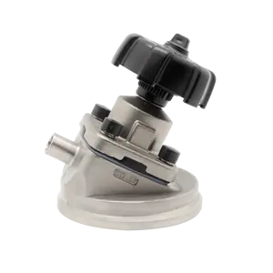 Sanitary Stainless Dteel SS304 SS316 Tri Clamp Manual Tank Bottom Diaphragm Valve With Handle As Per Design Requirement