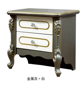 New style European light luxury bedside table for bedroom 2024