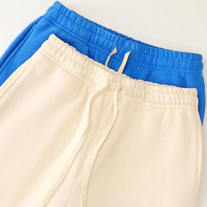 Pantalones Casuales de Felpa para Hombre al por Mayor, Peso 350g, Color Arcoíris, Color Sólido Personalizado, Cintura Media, Cierre con Cordones, Pierna Recta Holgada - Product Image 5