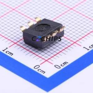 DSIC03LSGET DIP Switch SMD-6P,6x7.6mm Switch Flat Toggle, Raised Type Single Pole Single Throw 3 2.54mm - Product Image 2