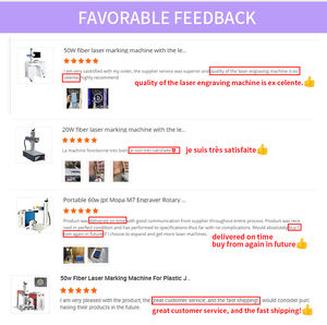 Prix usine Raycus Max Fiber Laser Marking Machine 2.5D Mopa Jpt CO2 Gravure avec DWG/DST Support CNC Refroidi à l'air - Product Image 6