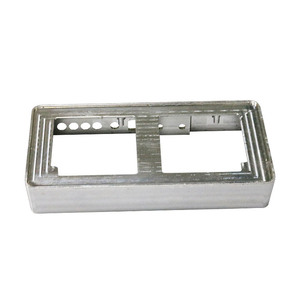 Aluminum Alloy Precision Machined Frame Square Shape 500mm Max Size For Mechanical <b>Hardware</b> Parts - Product Image 3