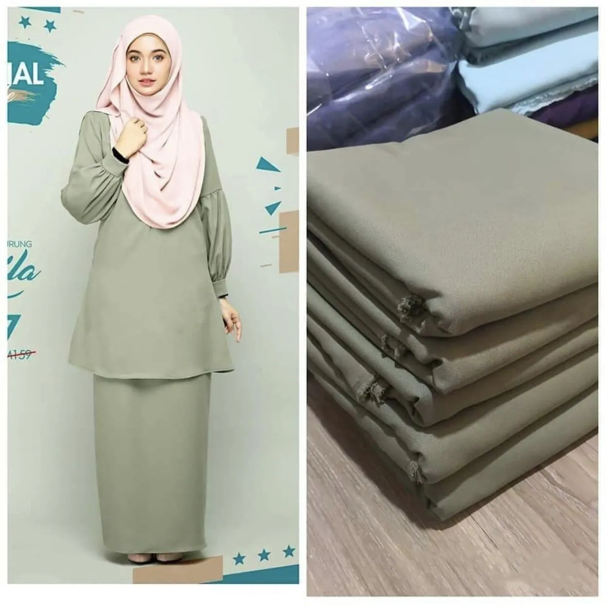High quality factory price soft 100% polyester Four stretch Como crepe fabric