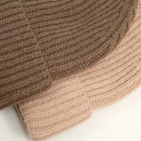 Casquette en tricot personnalisée OEM, style streetwear, avec logo brodé 3D, imprimé en couleur, pour adulte, chaude et de haute qualité