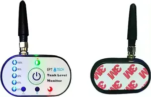 TCL2206P Wireless Ultrasonic Sensor Level Monitor Indicator Pump Control With Smart Plugs Remote Tank Sensor