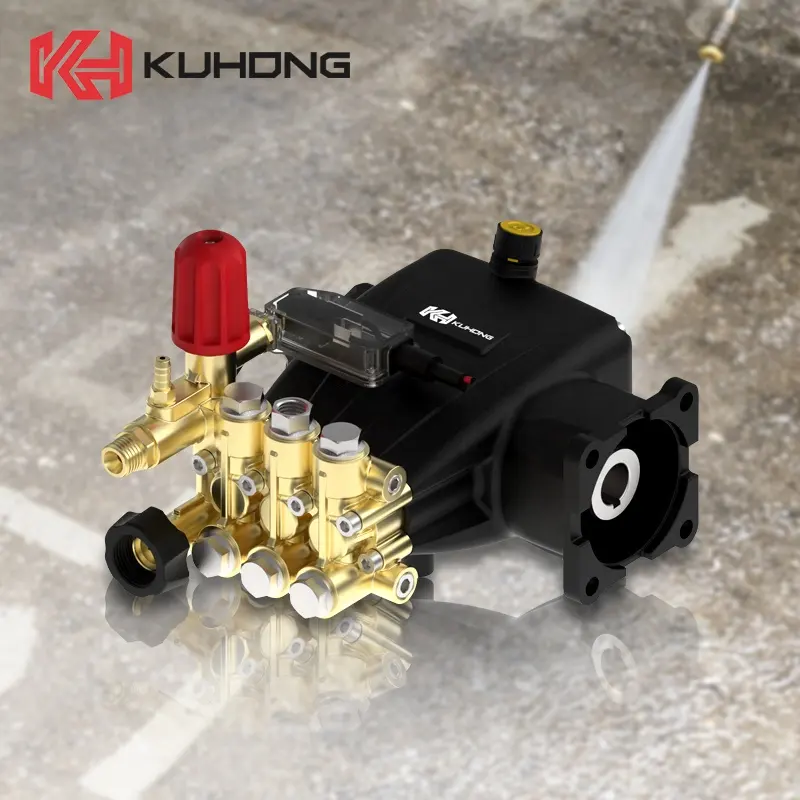 Kuhong Kpcm 2800 vòng/phút Triplex rửa xe cao áp máy giặt bơm 130bar 8.0 lpm 1900psi 2.1gpm 2.2kw/3HP rửa xe bơm AR bơm