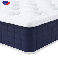 Moderne King-Size Hotelbett-Kühlmatratze aus Gel-Memory-Schaum mit Taschenfederkern, vakuumverpackt, für Zuhause