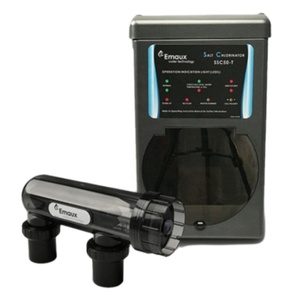 Clorador <span class=keywords><strong>de</strong></span> Agua Salada <span class=keywords><strong>para</strong></span> <span class=keywords><strong>Piscinas</strong></span>, Material ABS, 45g/h <span class=keywords><strong>de</strong></span> Producción <span class=keywords><strong>de</strong></span> <span class=keywords><strong>Cloro</strong></span>, IP*4 Impermeable, Capacidad <span class=keywords><strong>para</strong></span> <span class=keywords><strong>Piscinas</strong></span> con Revestimiento <span class=keywords><strong>de</strong></span> 120m3 - Product Image 5