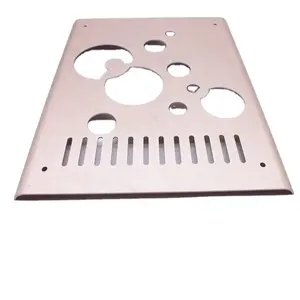 china wholesale galvanized sheet electrical panel chassis metal plate stamping laser cutting processing manufacturer