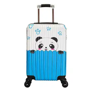 Cartoon 20 inch student luggage customize picture box wholesale universal wheeled travel box password boarding box