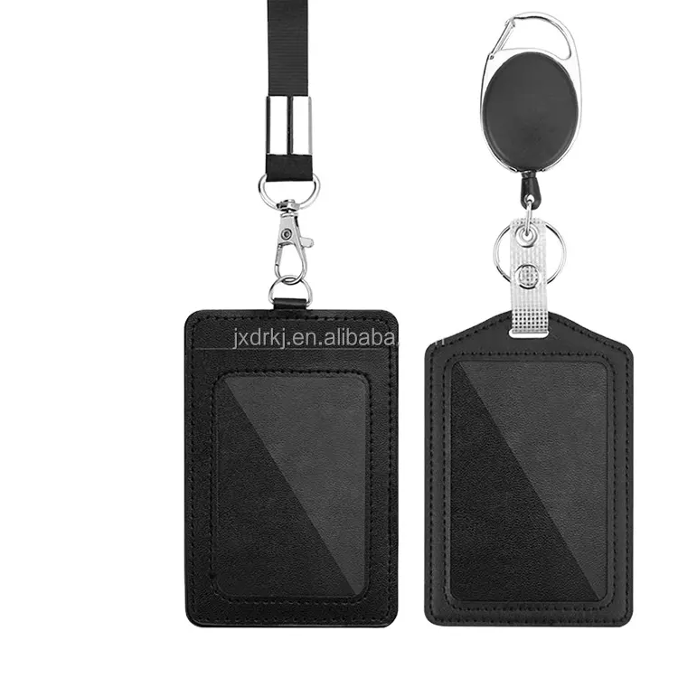 Portabadge a forma di uovo portabadge con fibbia retrattile in Abs portachiavi porta Badge orizzontale con manicotto per carte impermeabile in Pvc